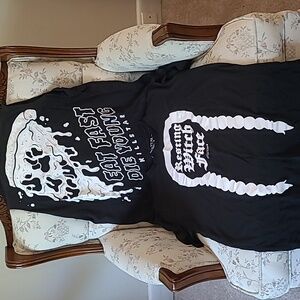 2 PC Killstar Brand T-Shirt & Sleeveless Shirt